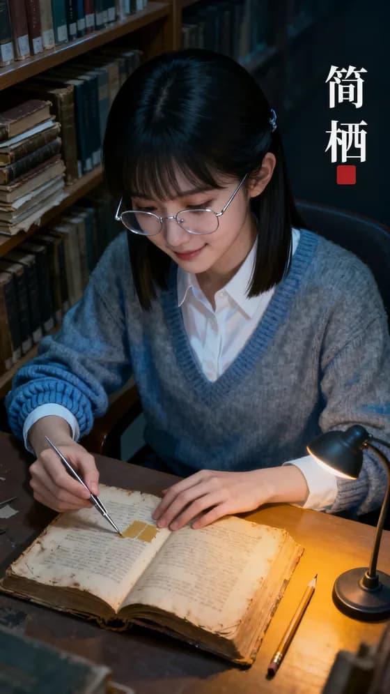 角色卡「简栖」封面